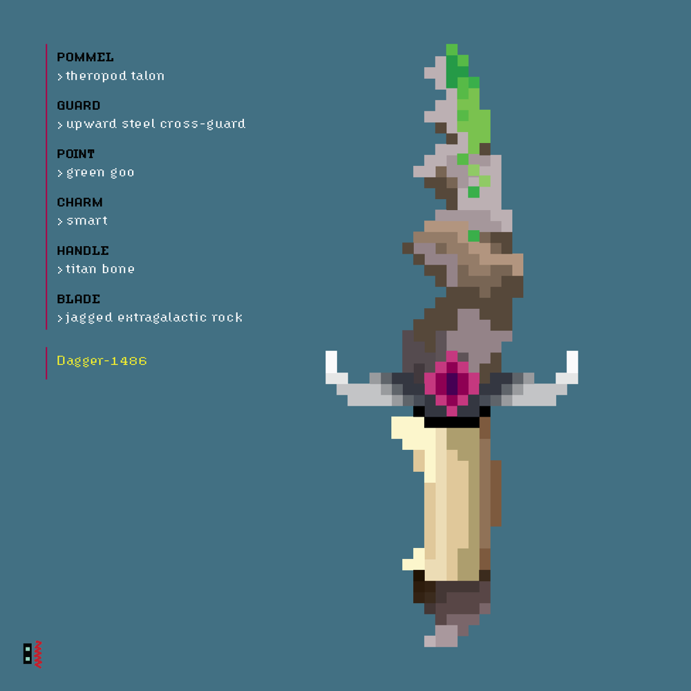 Dagger-1486 – Pixel Daggers